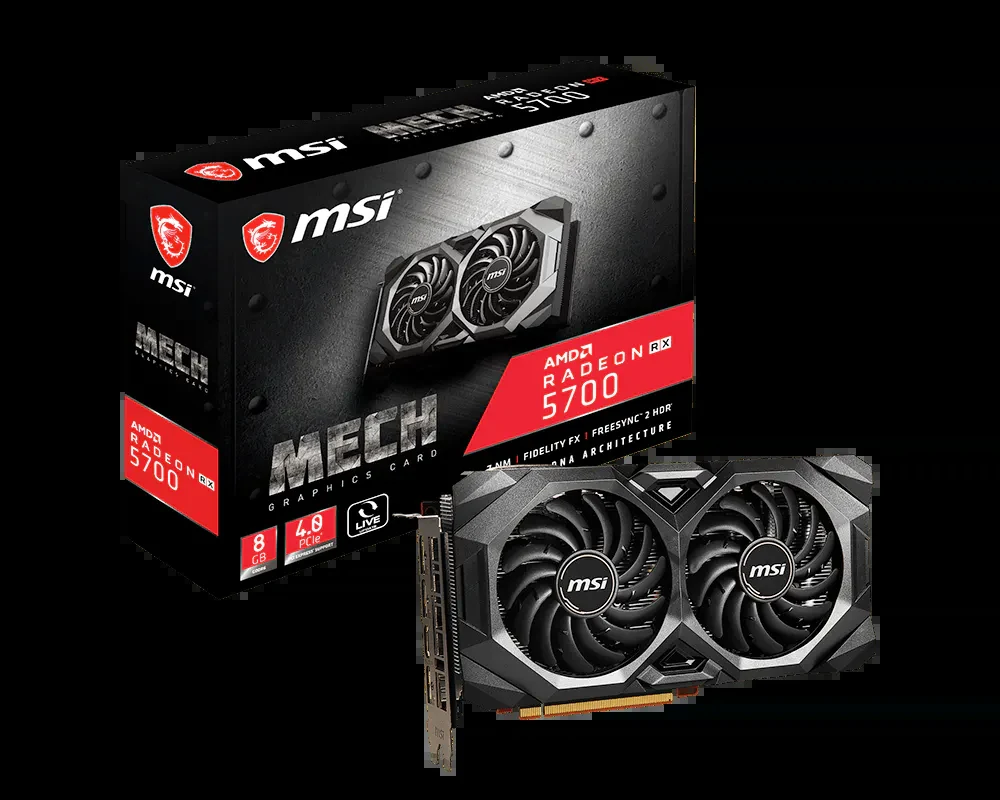 VGA MSI Radeon RX 5700 8G - GDDR6 - NEW