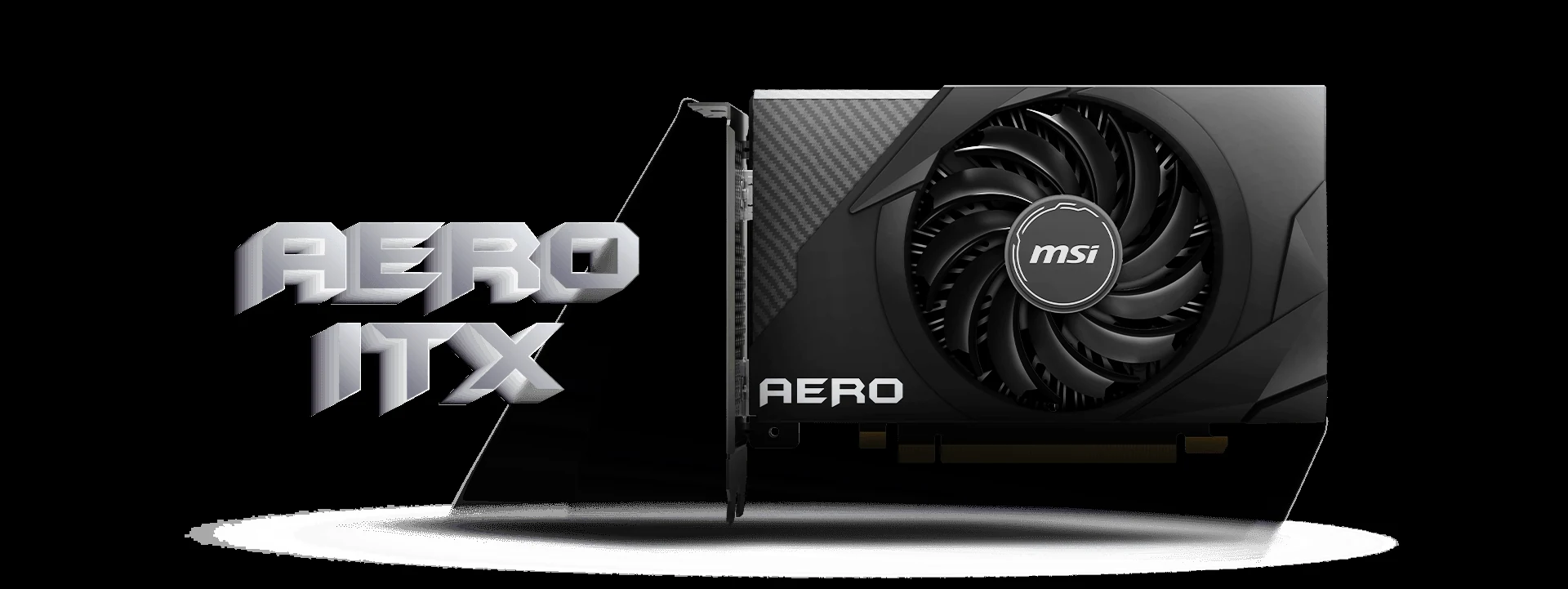 VGA MSI Radeon RX 6400 AERO ITX 4G - GDDR6 - NEW