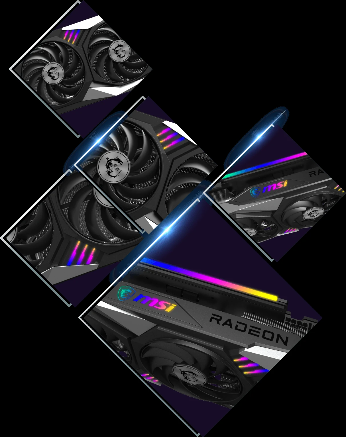 VGA MSI Radeon RX 6750 XT GAMING X TRIO 12G - GDDR6 - NEW