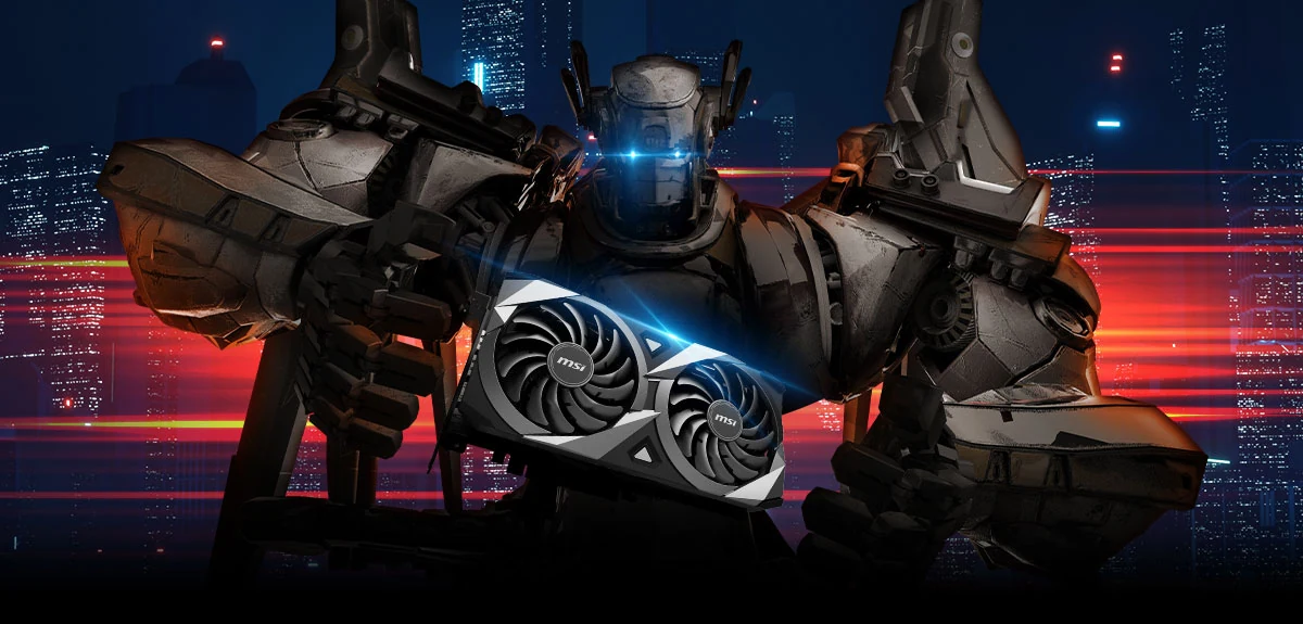 VGA MSI Radeon RX 6750 XT MECH 2X 12G OC - GDDR6 - NEW