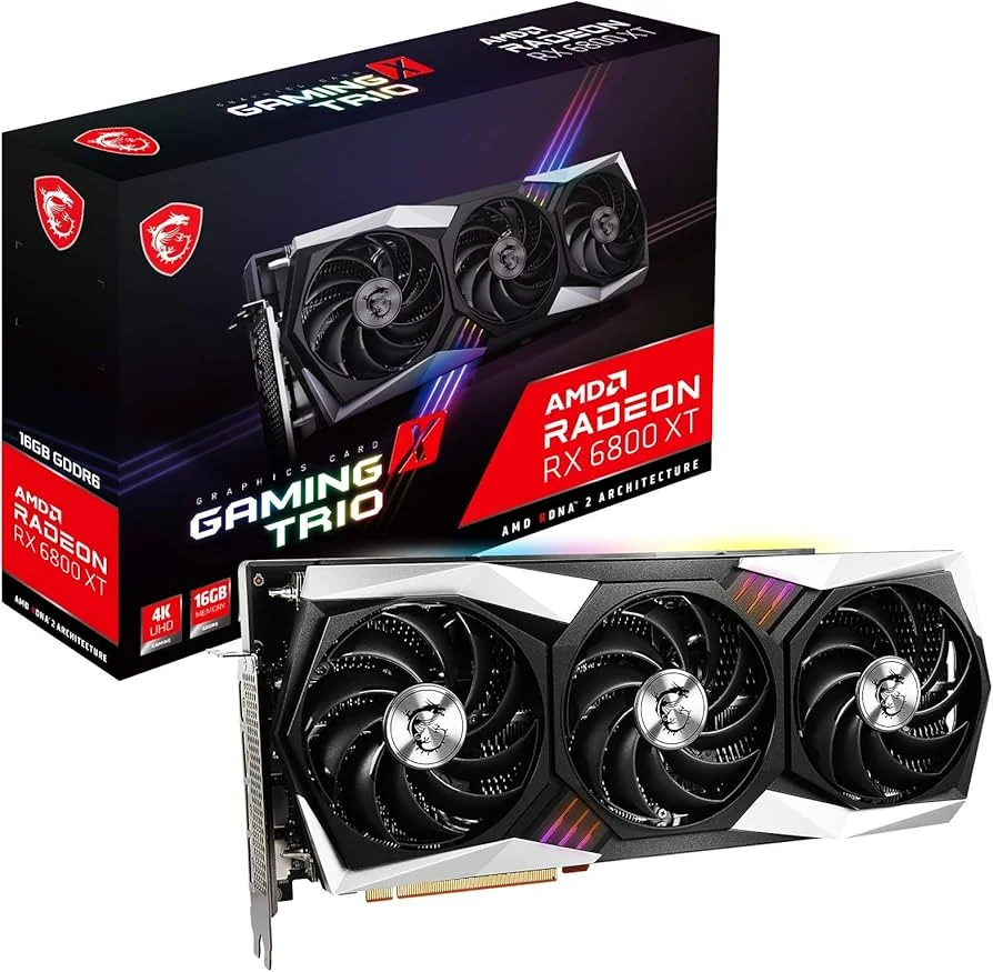 VGA MSI Radeon RX 6800 XT 16G - GDDR6 - NEW