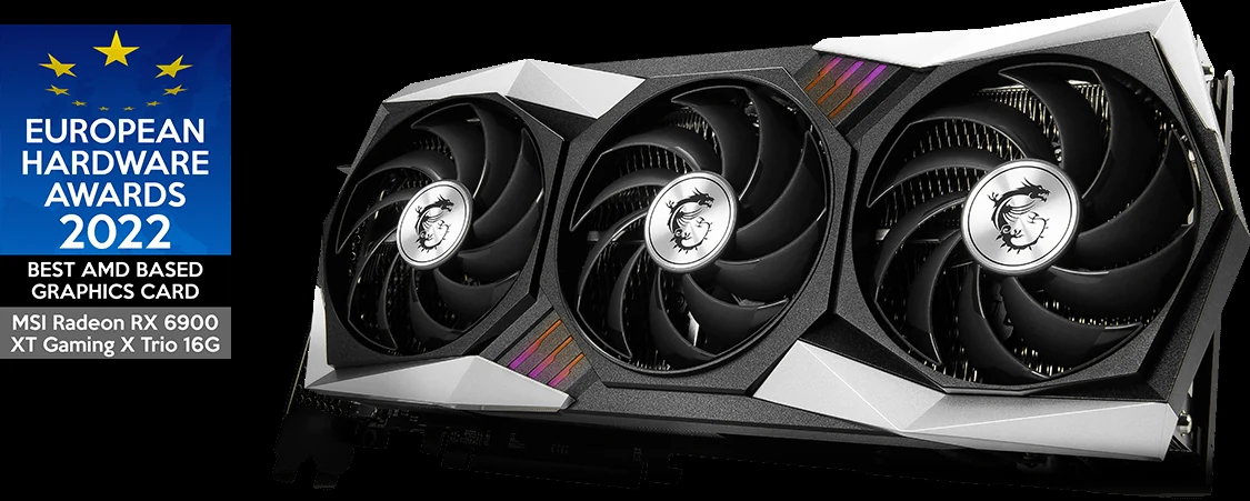 VGA MSI Radeon RX 6900 XT GAMING X TRIO 16G - GDDR6 - NEW