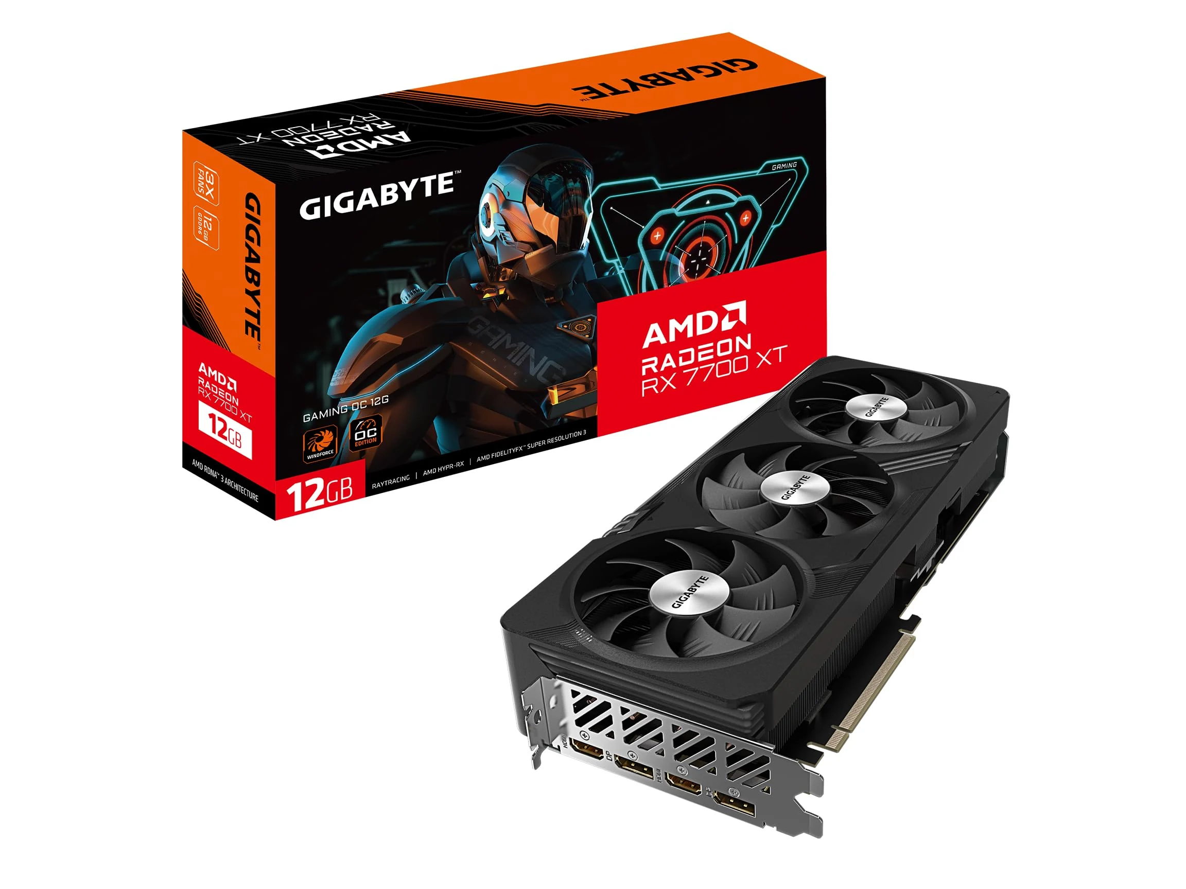 VGA MSI Radeon RX 7700 XT GAMING X 12G - GDDR6 - NEW