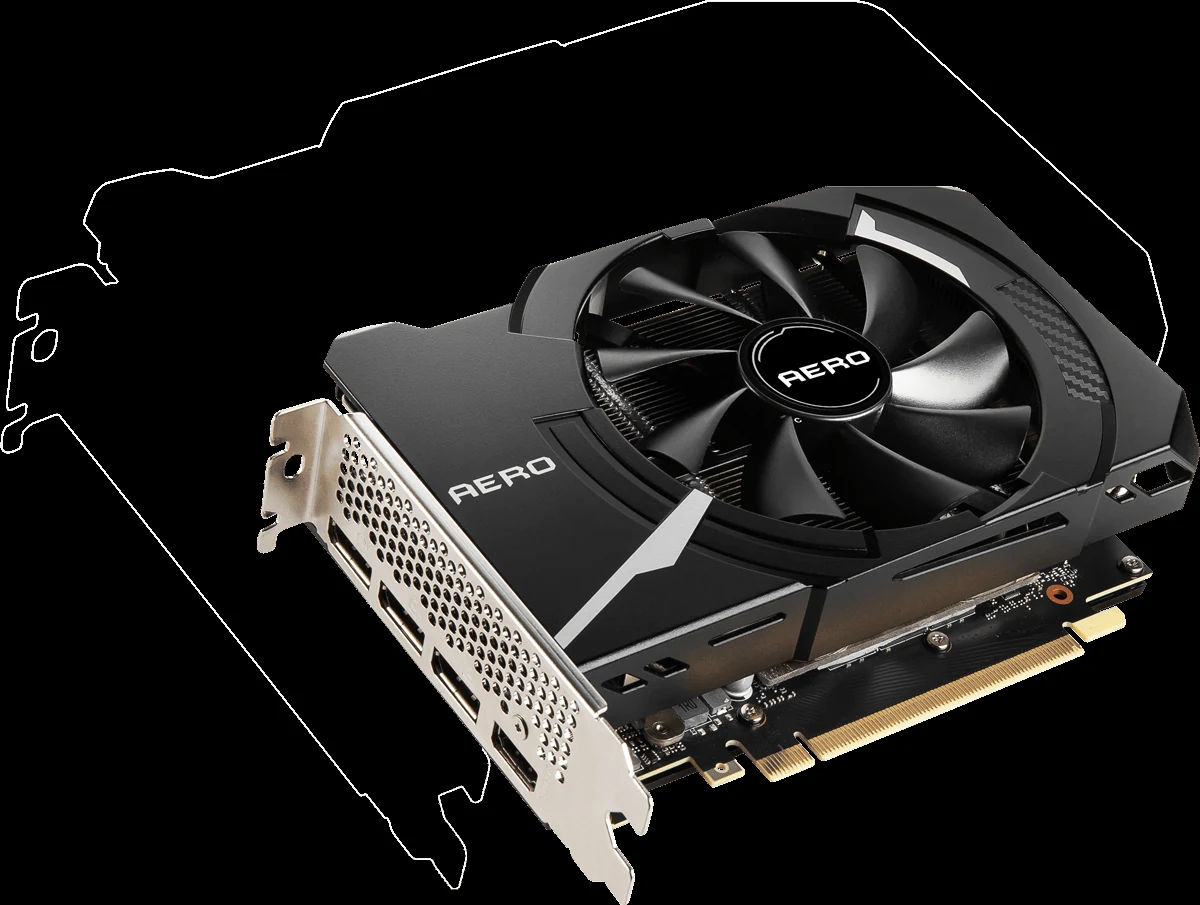 VGA MSI RTX 3050 Aero ITX 8GB - GDDR6 - NEW