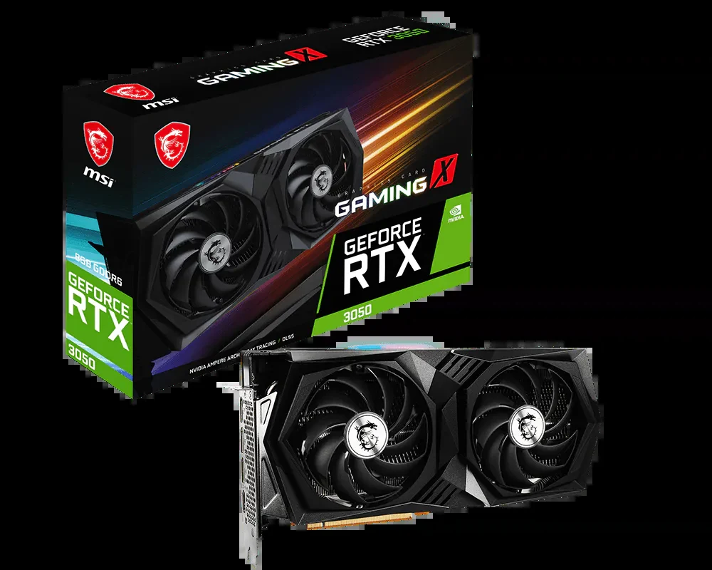 VGA MSI RTX 3050 Gaming X 8GB - GDDR6 - NEW
