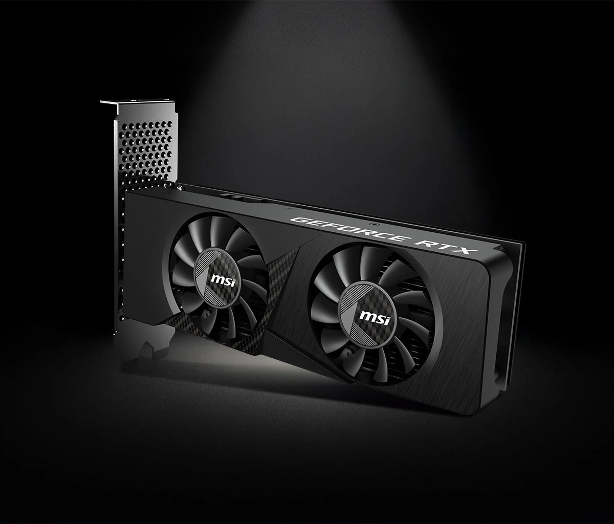 VGA MSI RTX 3050 LP E 6GB - GDDR6 - NEW