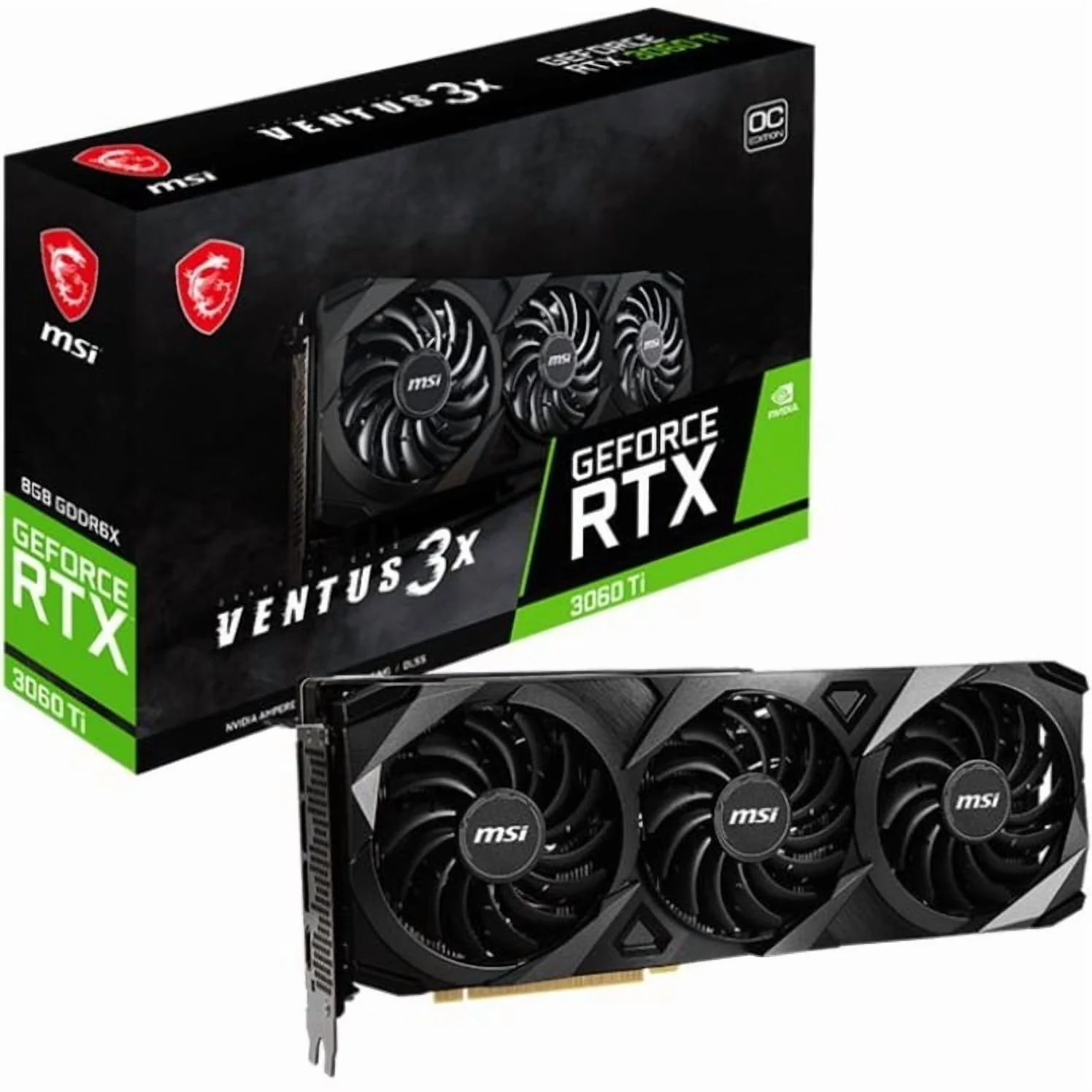 VGA MSI RTX 3060 Ventus 2X 8GB - GDDR6 - NEW