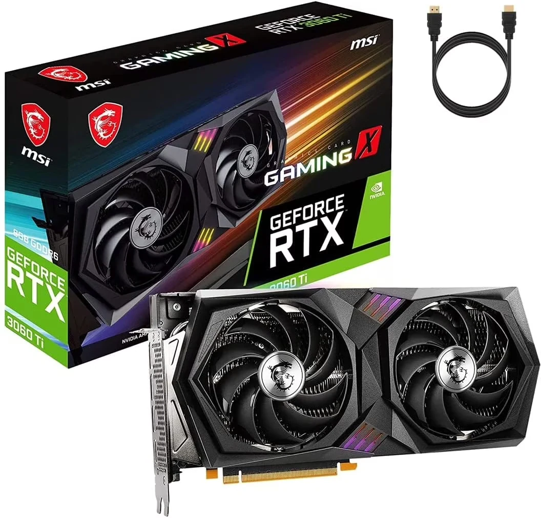 VGA MSI RTX 3060 Ventus 3X OC 12GB - GDDR6 - NEW