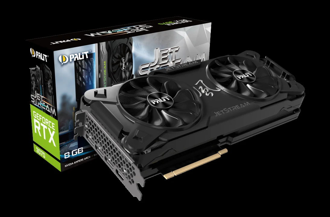 VGA Palit GeForce RTX 3070 JetStream OC 8GB - GDDR6 - NEW