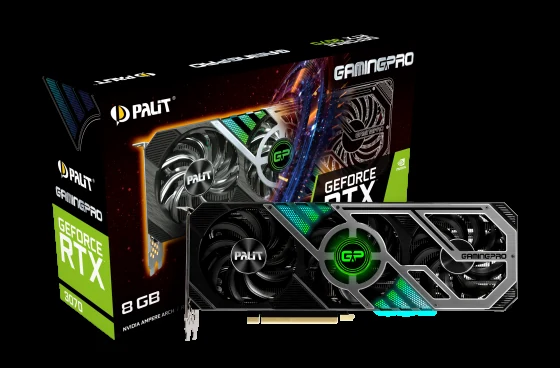 VGA Palit GeForce RTX 3070 JetStream OC 8GB - GDDR6 - NEW