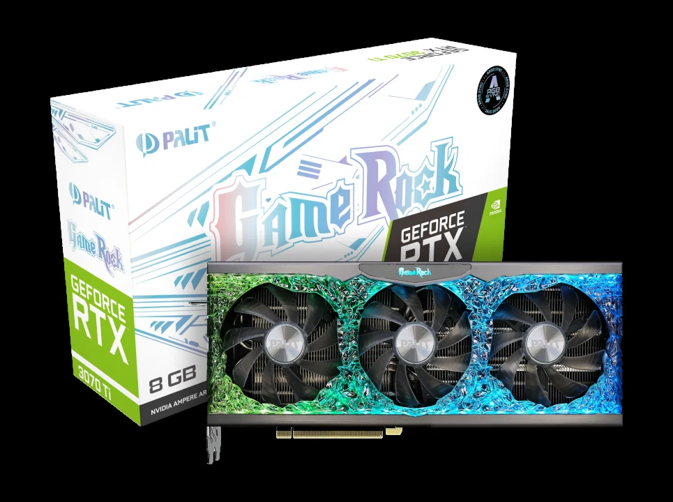 VGA Palit GeForce RTX 3070 Ti GameRock 8GB - GDDR6X - NEW