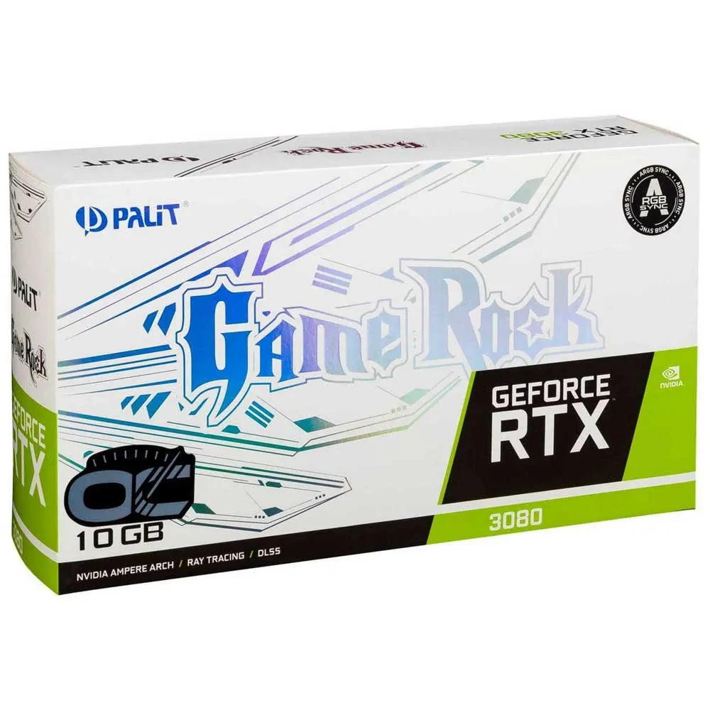 VGA Palit GeForce RTX 3080 GameRock 10GB - GDDR6X - NEW