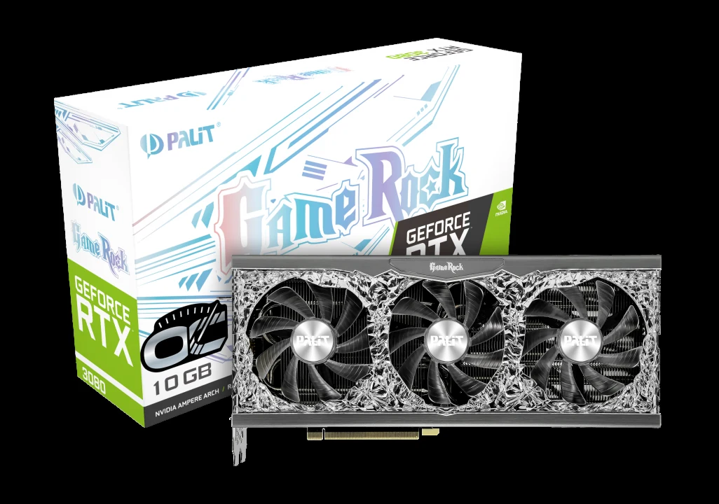 VGA Palit GeForce RTX 3080 GameRock V1 10GB - GDDR6X - NEW