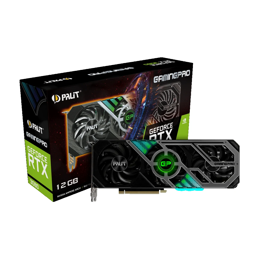 VGA Palit GeForce RTX 3080 GamingPro OC 12GB - GDDR6X - NEW