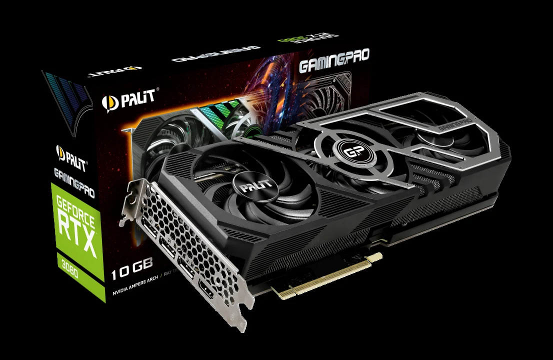 VGA Palit GeForce RTX 3080 GamingPro V1 10GB - GDDR6X - NEW