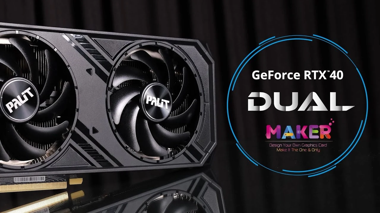 VGA Palit GeForce RTX 4070 Dual 12GB - GDDR6X - NEW