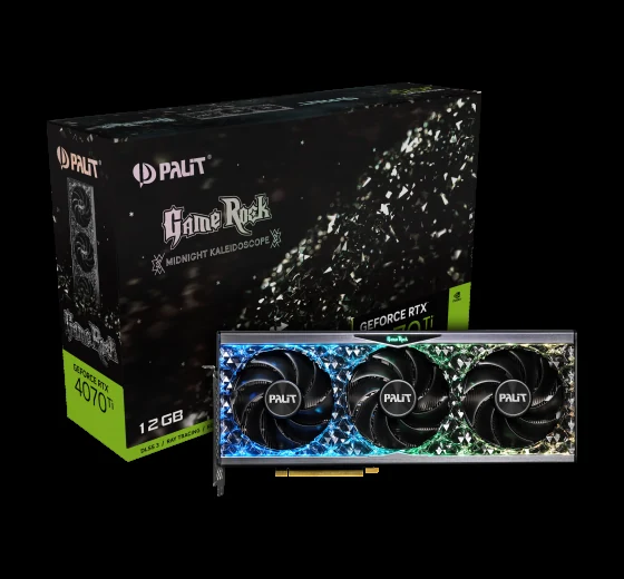 VGA Palit GeForce RTX 4070 Ti GameRock 12GB - GDDR6X - NEW