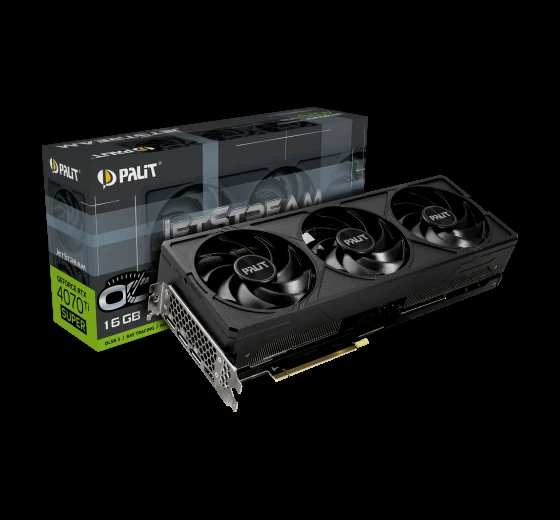 VGA Palit GeForce RTX 4070 Ti SUPER JetStream 16GB - GDDR6X - NEW