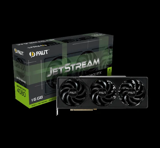 VGA Palit GeForce RTX 4080 JetStream 16GB - GDDR6X - NEW