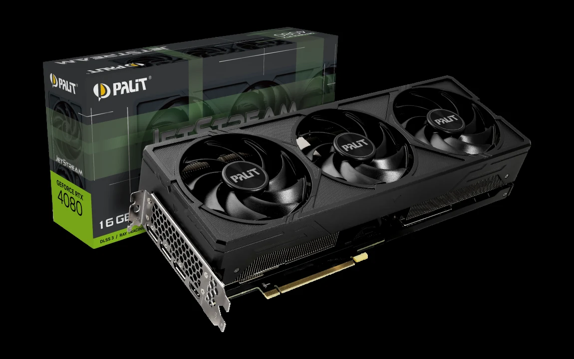 VGA Palit GeForce RTX 4080 JetStream 16GB - GDDR6X - NEW