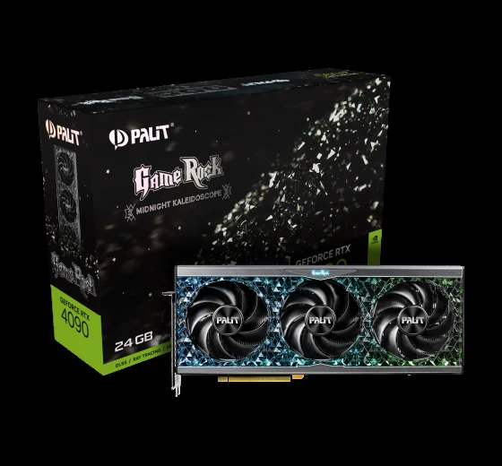 VGA Palit GeForce RTX 4090 GameRock OmniBlack 24GB - GDDR6X - NEW