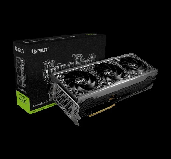 VGA Palit GeForce RTX 4090 GameRock OmniBlack 24GB - GDDR6X - NEW