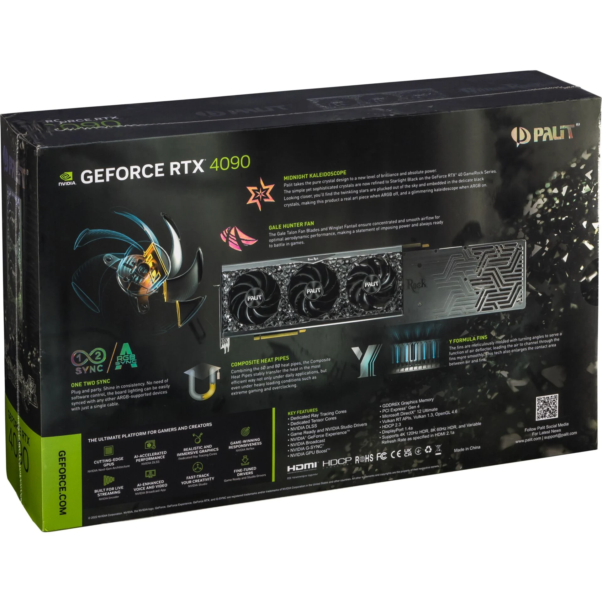 VGA Palit GeForce RTX 4090 GamingPro 24GB - GDDR6X - NEW