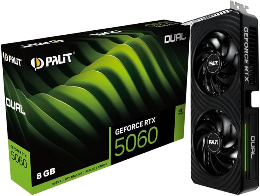 VGA Palit GeForce RTX 5060 Ti Dual 8GB - GDDR7 - NEW