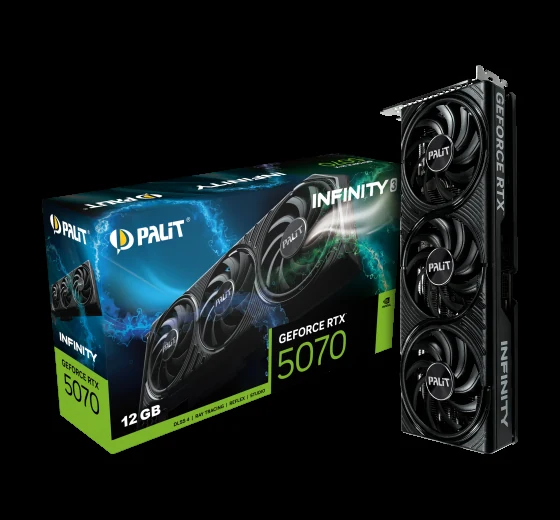 VGA Palit GeForce RTX 5070 Ti GameRock 16GB - GDDR7 - NEW