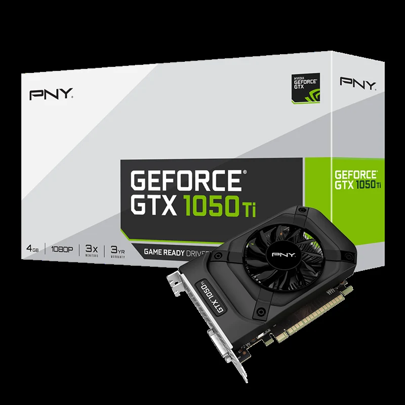 VGA PNY GeForce GTX 1050 Ti 4GB GDDR5