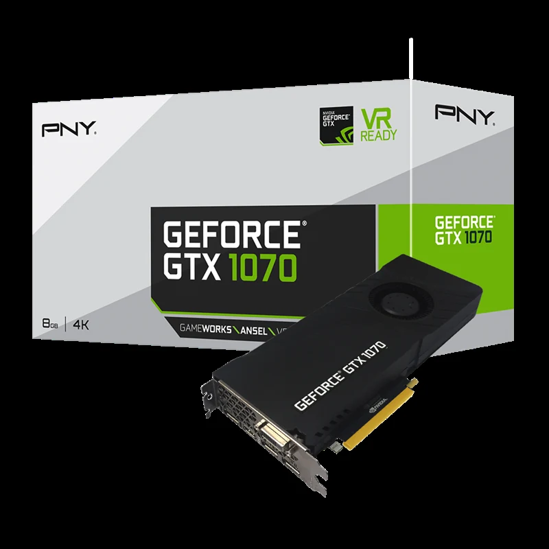 VGA PNY GeForce GTX 1070 8GB GDDR5
