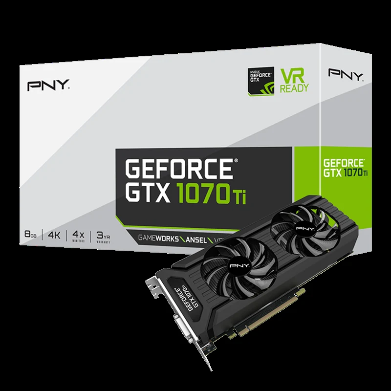 VGA PNY GeForce GTX 1070 Ti 8GB GDDR5