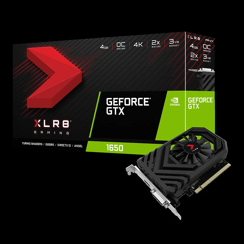 VGA PNY GeForce GTX 1650 4GB GDDR5