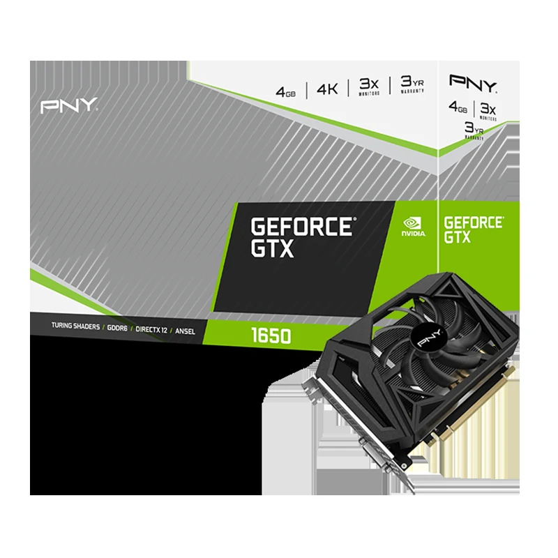 VGA PNY GeForce GTX 1650 4GB GDDR6