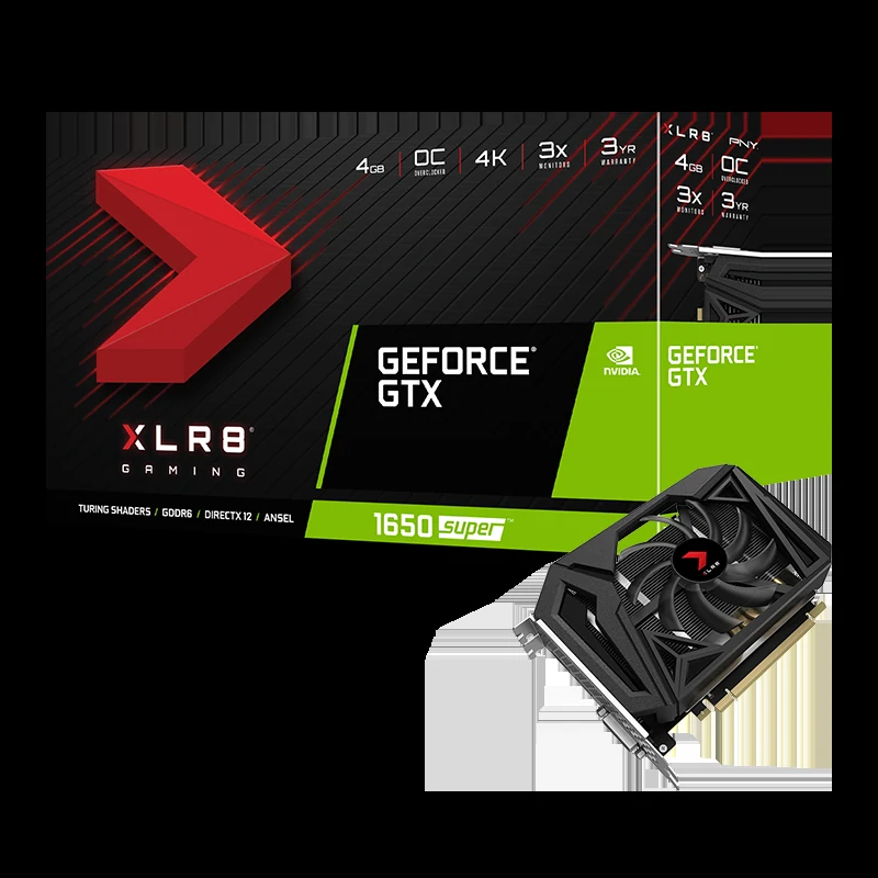 VGA PNY GeForce GTX 1650 SUPER 4GB GDDR6