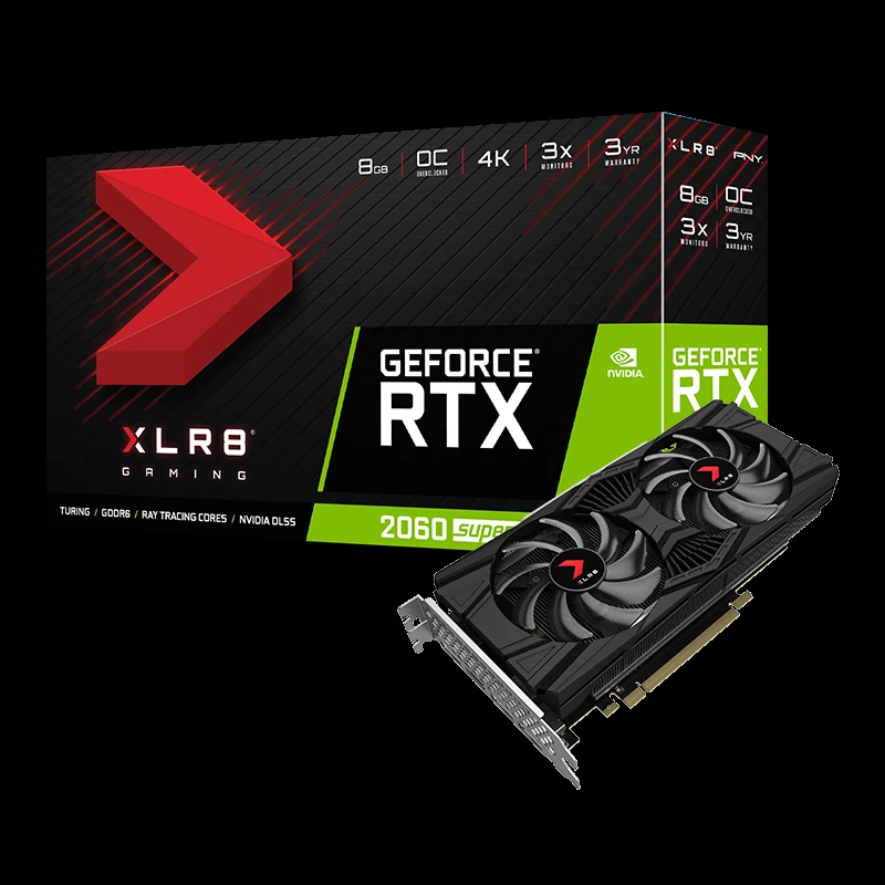 VGA PNY GeForce RTX 2060 XLR8 Gaming OC 6GB GDDR6
