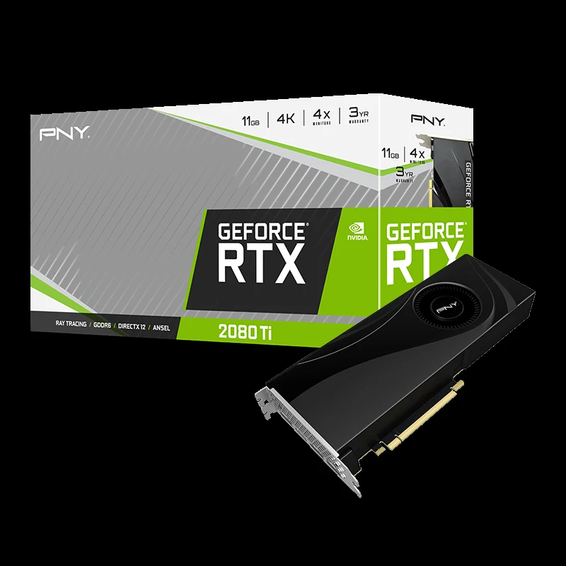 VGA PNY GeForce RTX 2080 Ti 11GB GDDR6