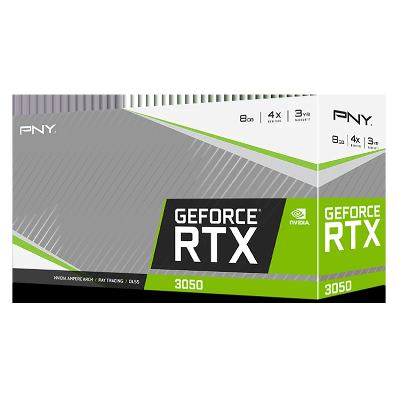 VGA PNY GeForce RTX 3050 8GB UPRISING Dual Fan GDDR6