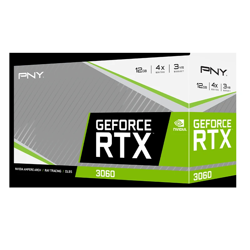 VGA PNY GeForce RTX 3060 12GB UPRISING Dual Fan GDDR6