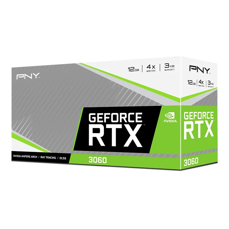 VGA PNY GeForce RTX 3060 12GB VERTO Dual Fan GDDR6