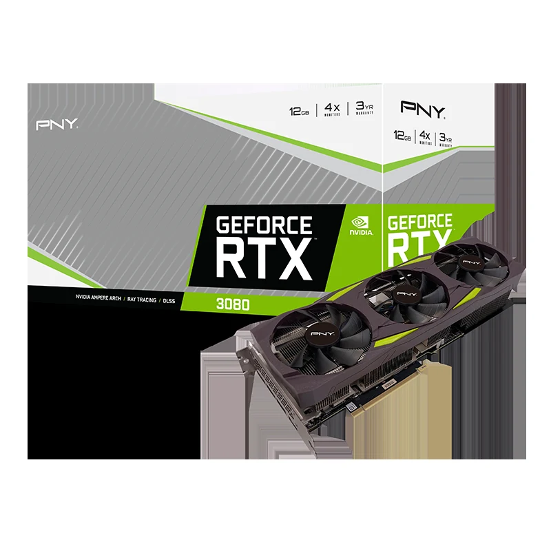 VGA PNY GeForce RTX 3080 10GB VERTO Triple Fan GDDR6X