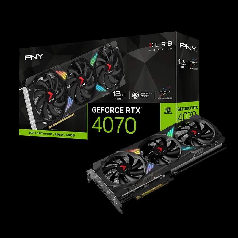 VGA PNY GeForce RTX 4070 12GB VERTO Dual Fan GDDR6