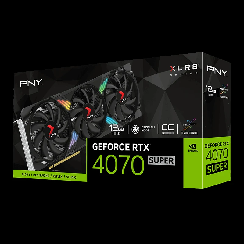 VGA PNY GeForce RTX 4070 12GB VERTO Triple Fan GDDR6X