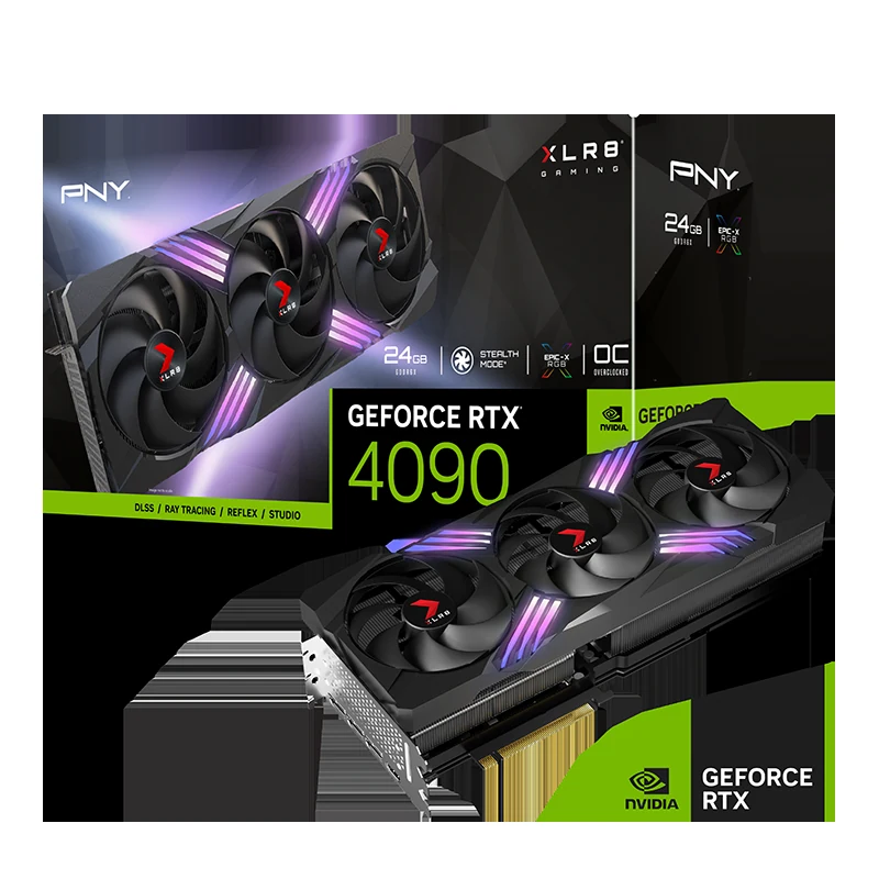 VGA PNY GeForce RTX 4090 24GB VERTO Triple Fan GDDR6X