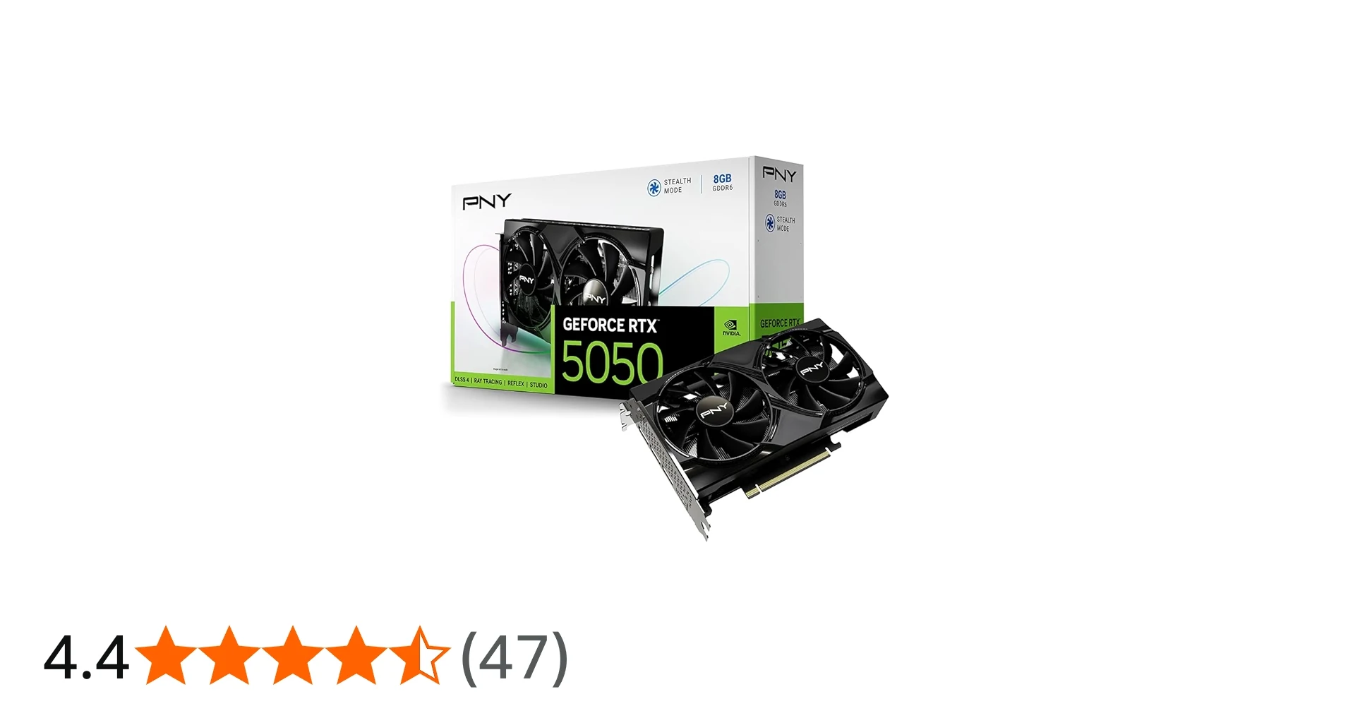 VGA PNY GeForce RTX 5050 8GB VERTO Dual Fan GDDR6