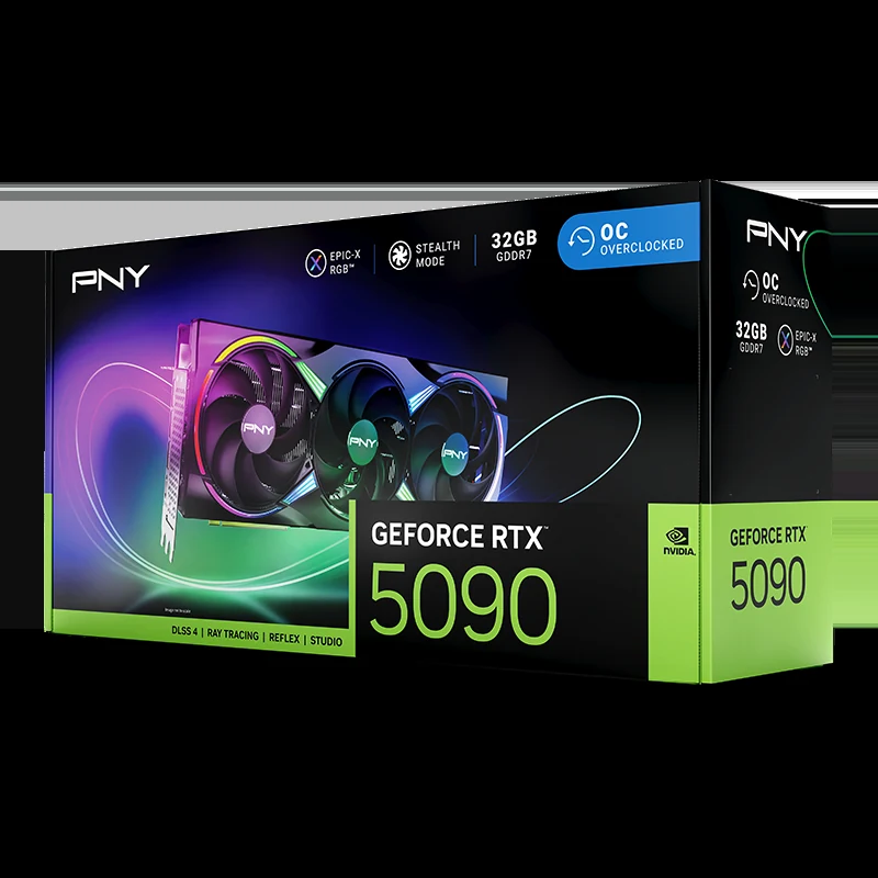 VGA PNY GeForce RTX 5090 32GB VERTO Triple Fan GDDR7