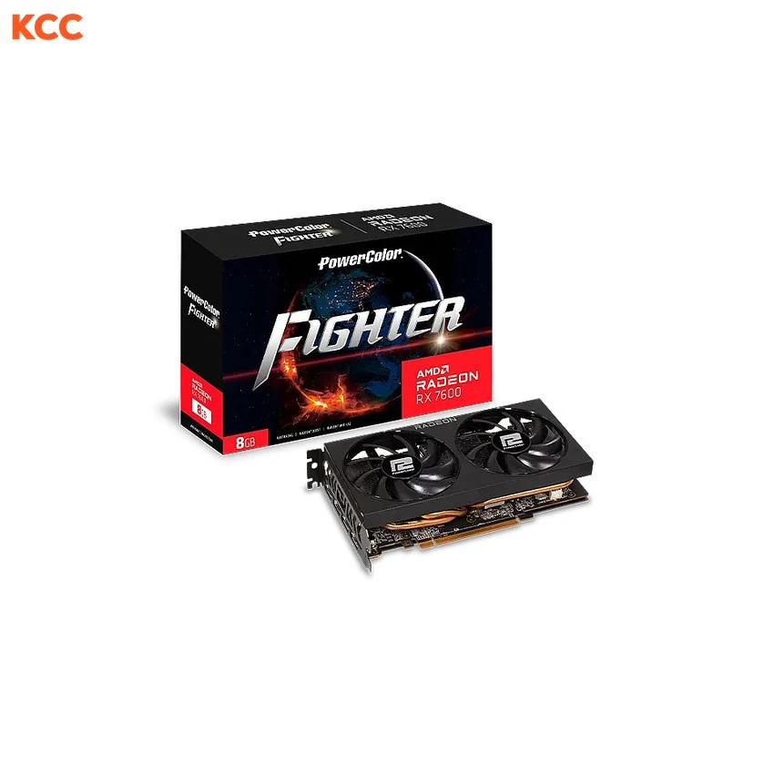 VGA PowerColor Fighter Radeon RX 5500 XT 8GB - GDDR6 - NEW