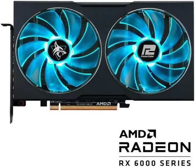 VGA PowerColor Hellhound Radeon RX 6600 8GB - GDDR6 - NEW