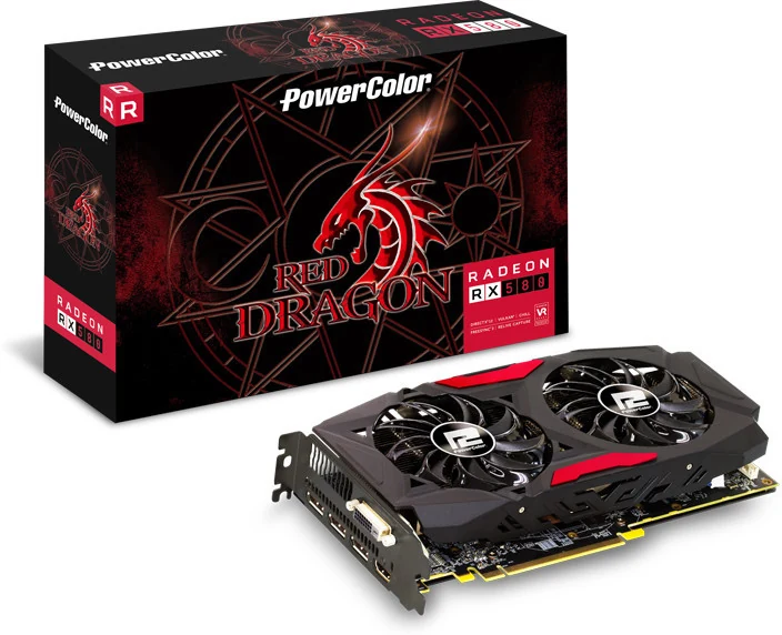 VGA PowerColor Red Devil Radeon RX 580 8GB - GDDR5 - NEW