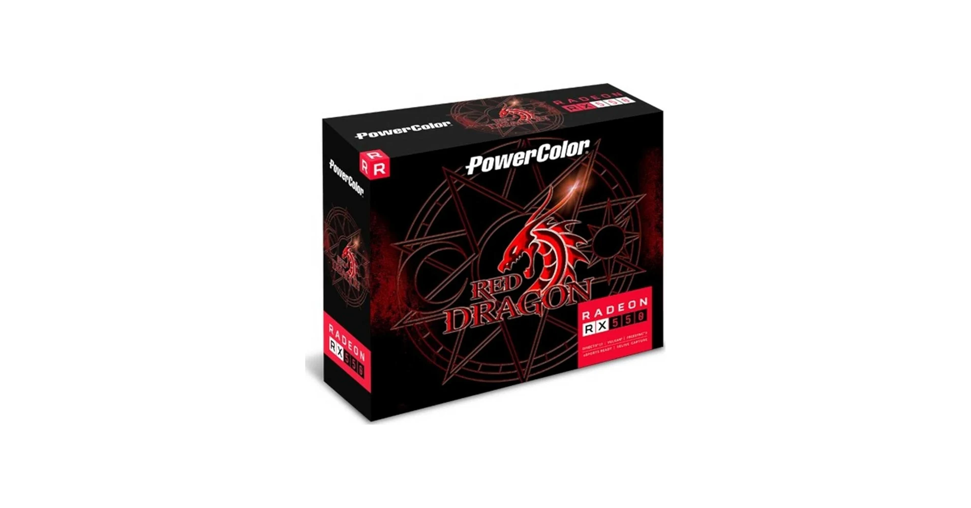 VGA PowerColor Red Dragon Radeon RX 550 2GB - GDDR5 - NEW